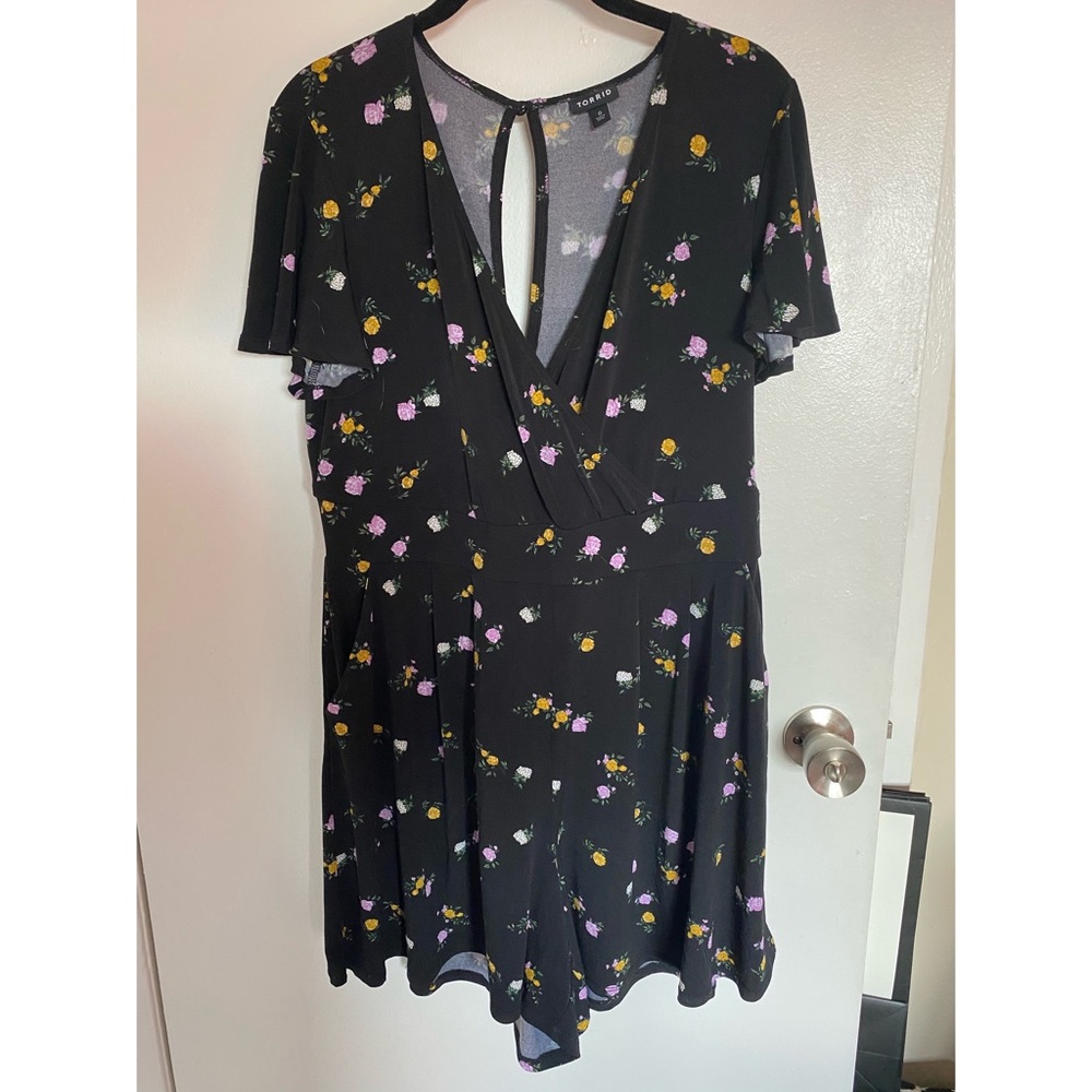 Torrid Floral Romper